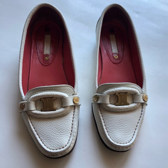 Celine Flat Loafer Slide On Shoes - Picture 3 of 12